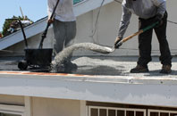 Curr flat roofing repair