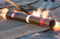 Curr flat roof sealing